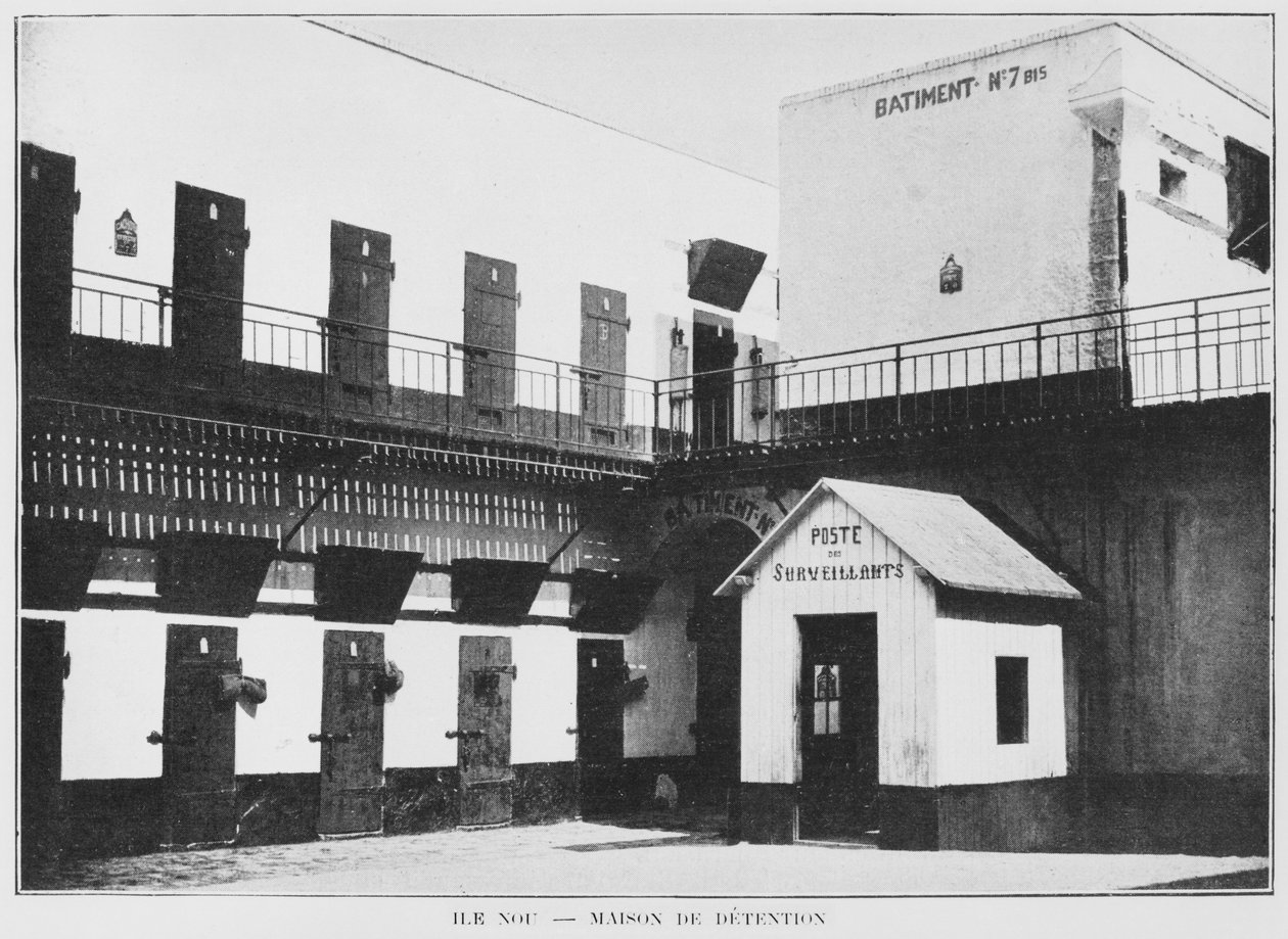 Yeni Kaledonya, Nou Adası, Gözaltı Evi, La Depeche Coloniale