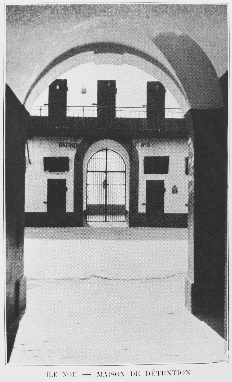 Yeni Kaledonya, Nou Adası, Gözaltı Evi, La Depeche sömürgesinden, 1903 by French Photographer