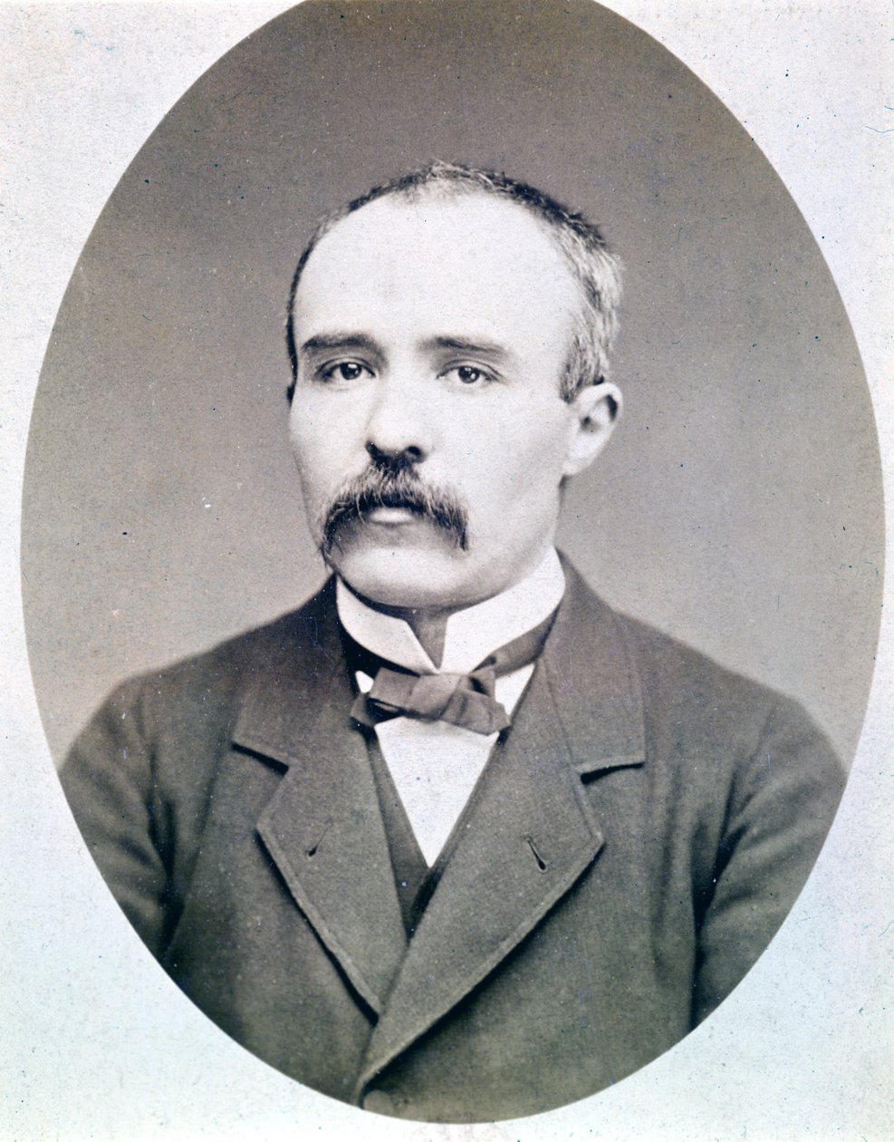 Georges Clémenceau'nun (1841 - 1929) 1870 - 1880 civarındaki fotoğrafı. by French Photographer