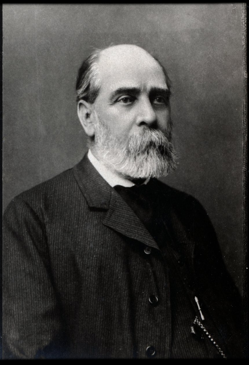 Hector Malot (1830-1907), Fransız yazar. by French Photographer