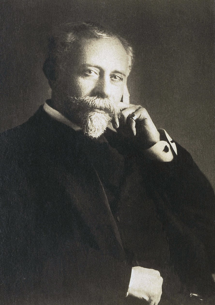 Paul Cambon (1843-1924), Fransız diplomat ve politikacı portresi. by French Photographer