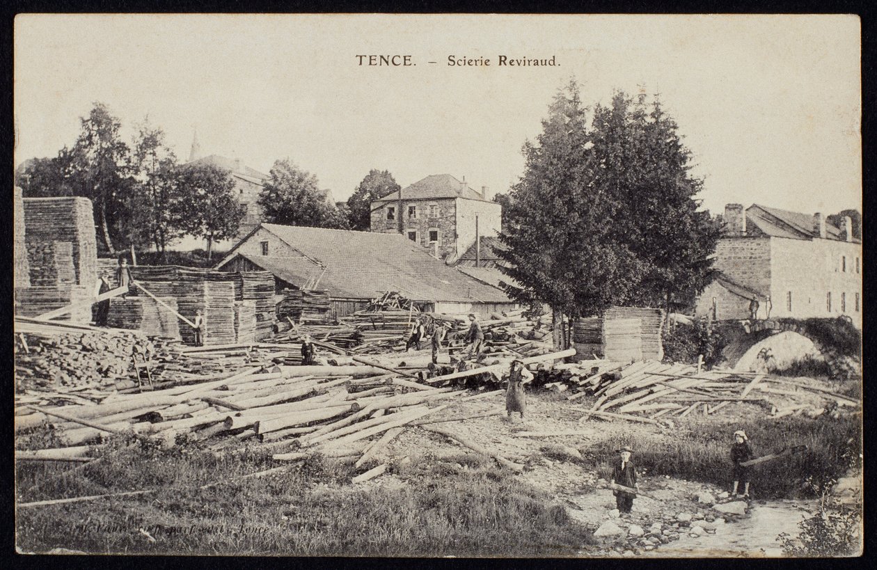 Tence, Haute-Loire, c.1900