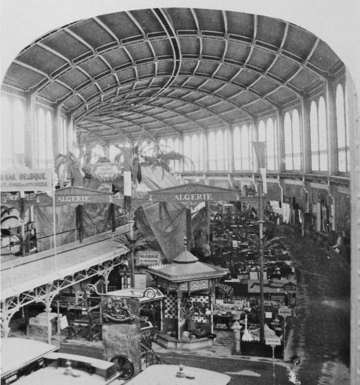 1867 Exposition Universelle Galerie Circulaire by French Photographer