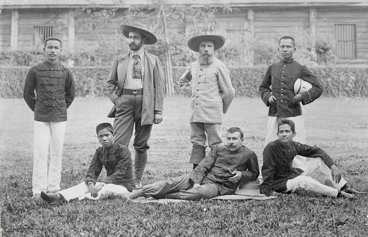 Pavie misyonu, Haut-Mekong, Çinhindi 1890 by French Photographer