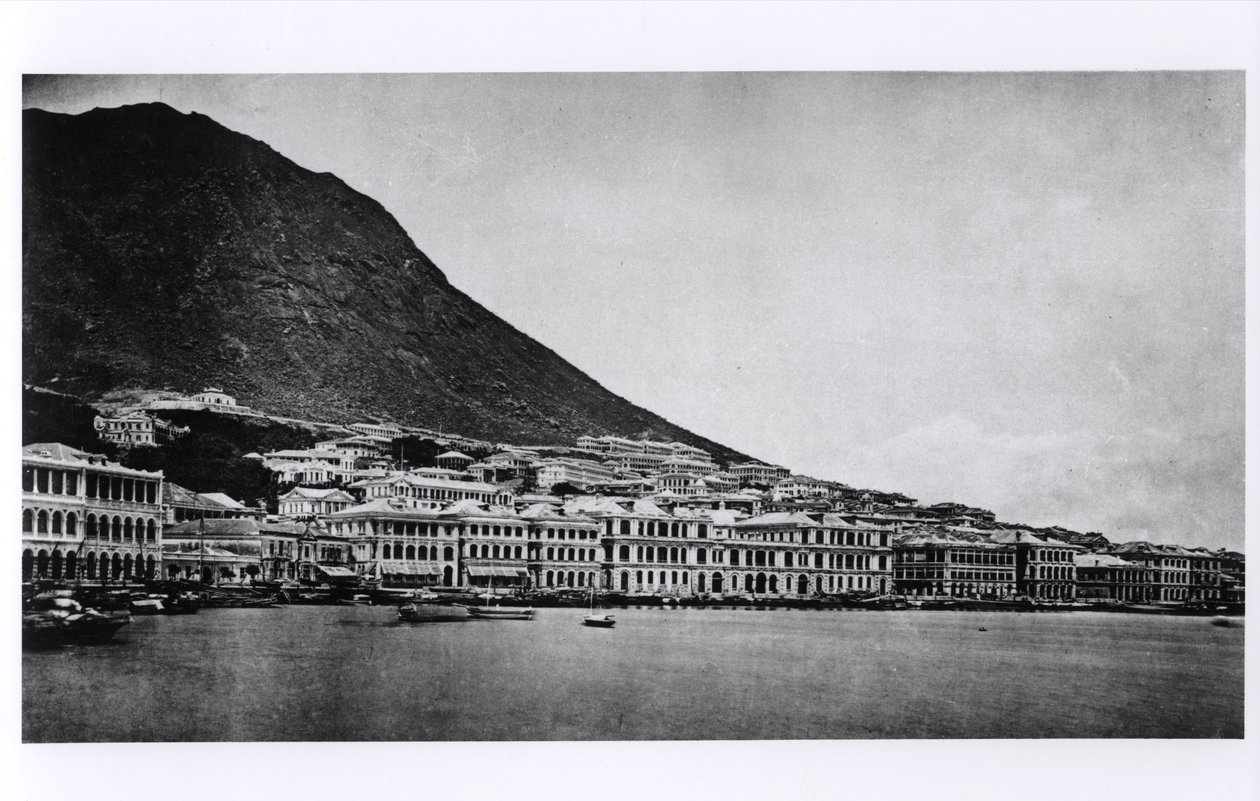 The Praya, Hong Kong, J. Thompson tarafından 1873