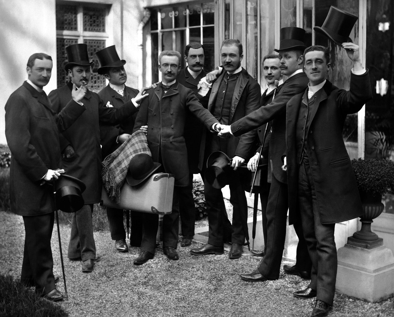 Fotoğrafçının arkadaşları Theodore Ducos