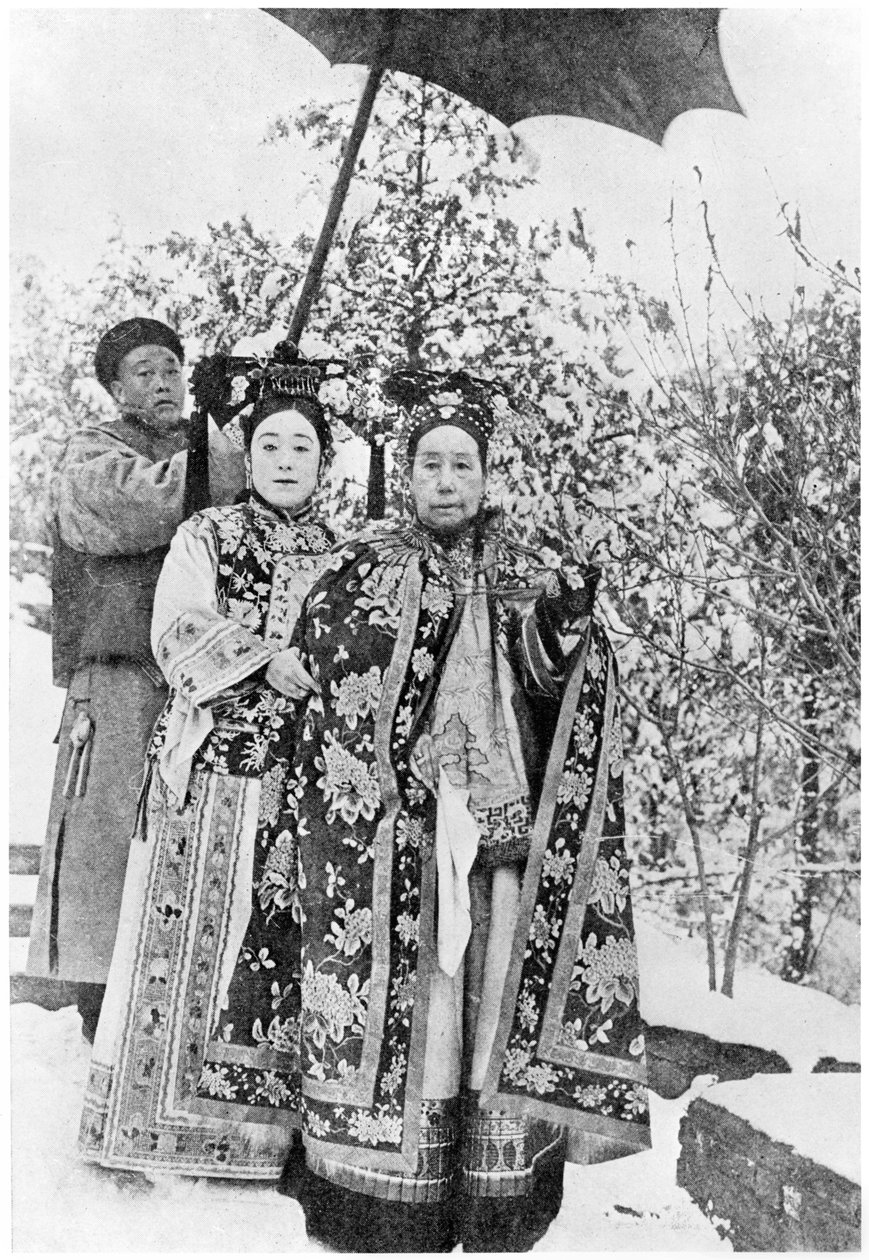 Tzu Hsi (1835-1908) Çin İmparatoriçesi Dowager, c.1903 by French Photographer