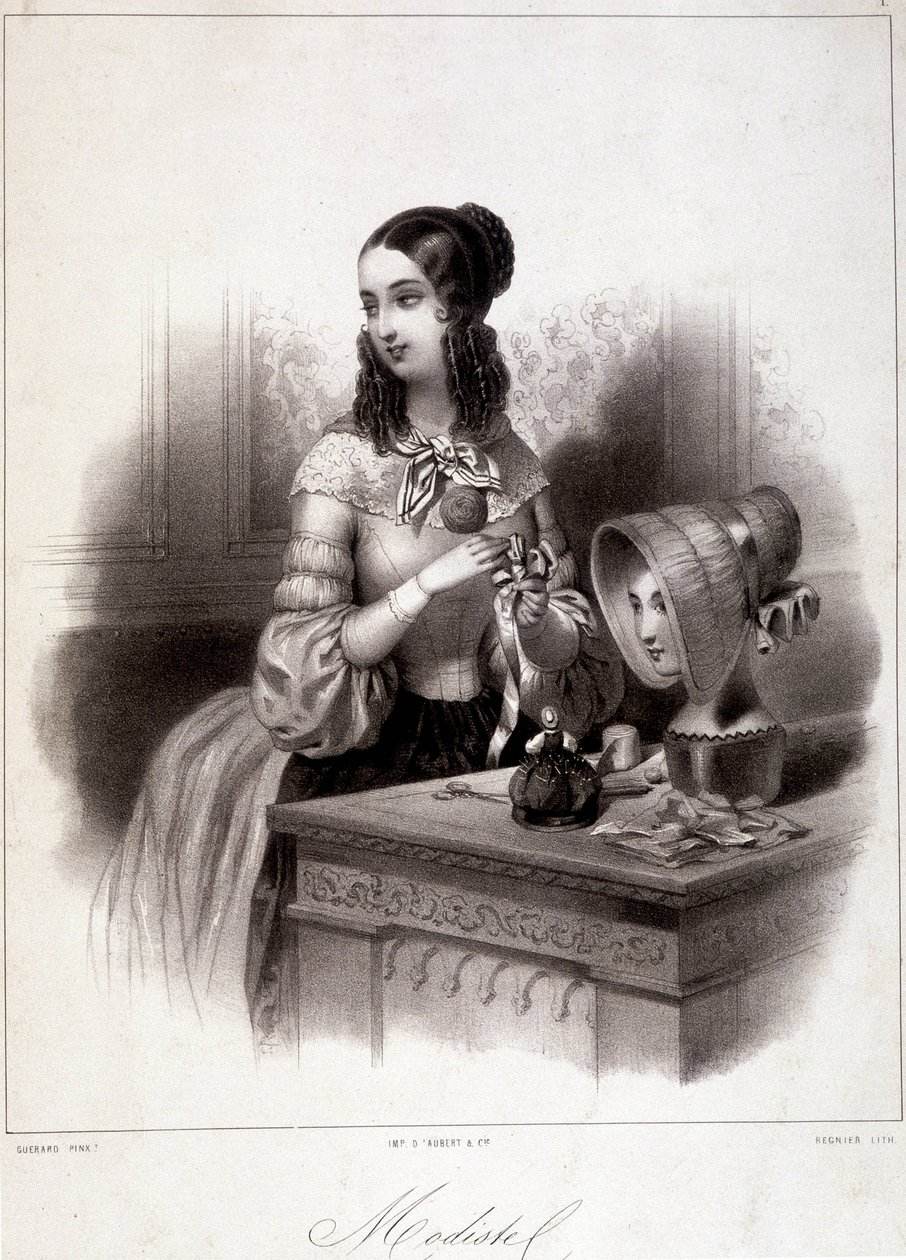 19. yüzyıl modası. by French School