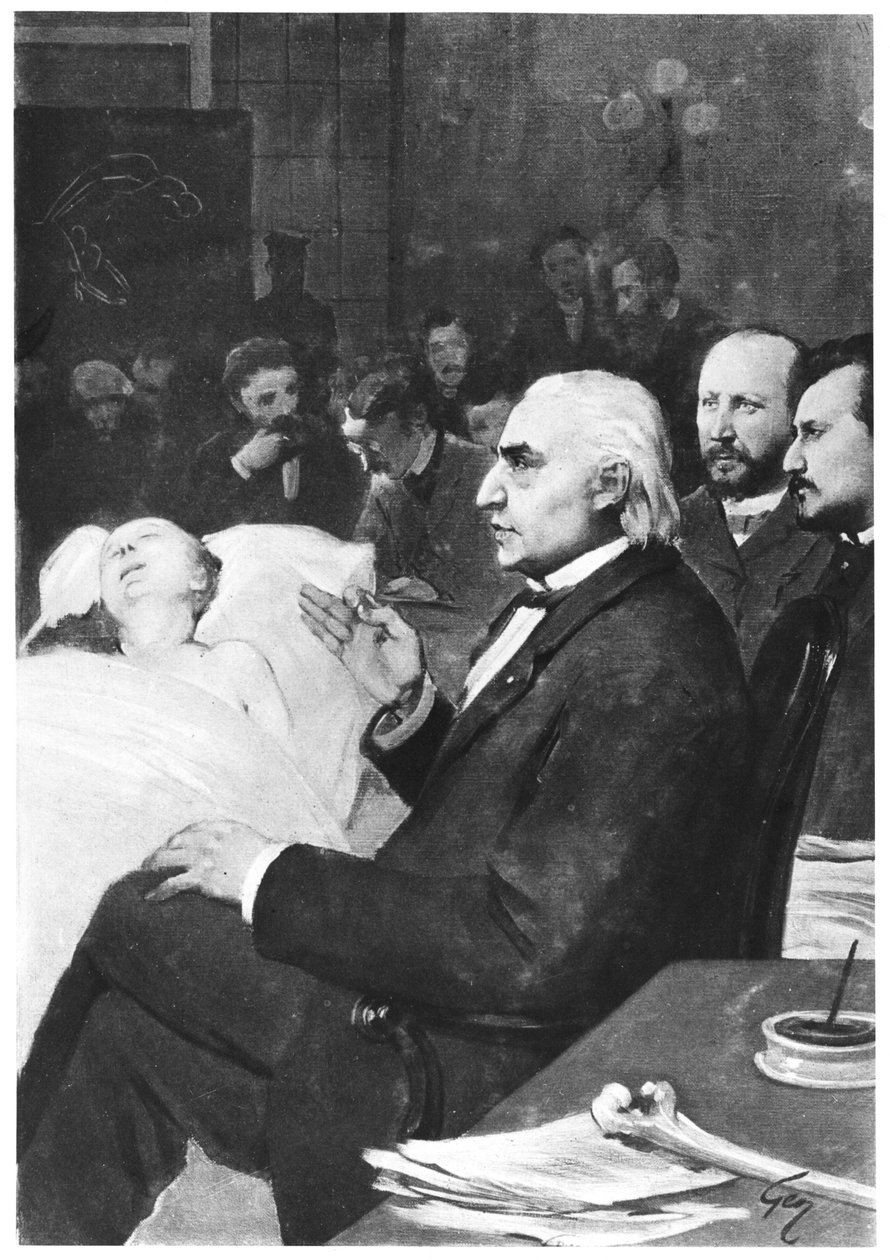 Doktor Jean Martin Charcot (1825-93) ile Salpetriere