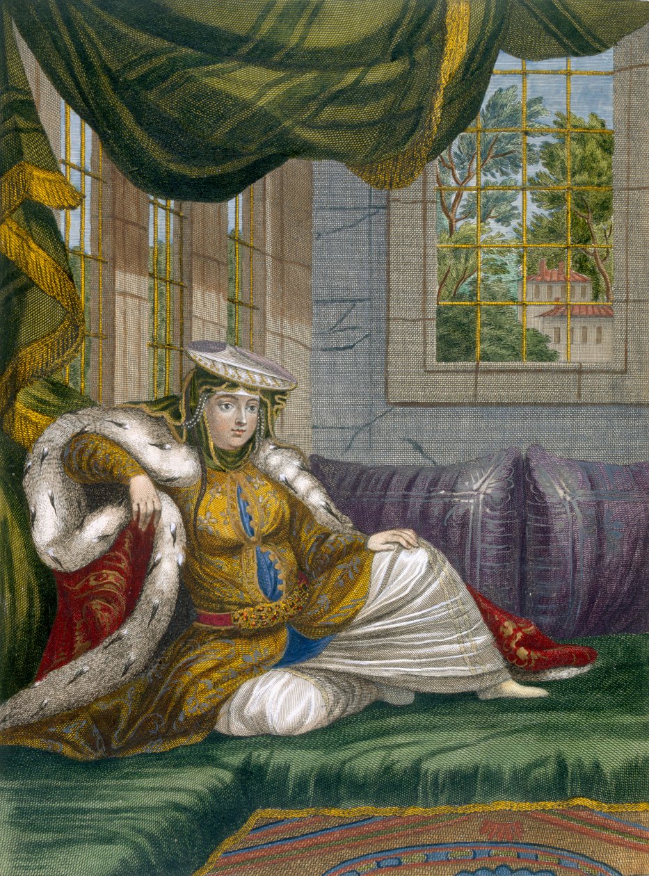 Tören Elbiseli Bir Yahudi Kadın, c.1708 by French School
