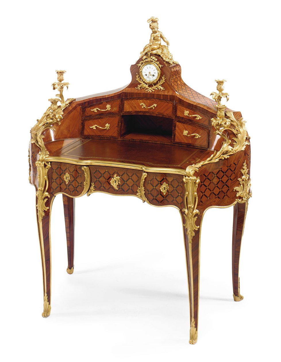 Maison Millet tarafından Louis XV tarzı bir masa (ahşap) by French School