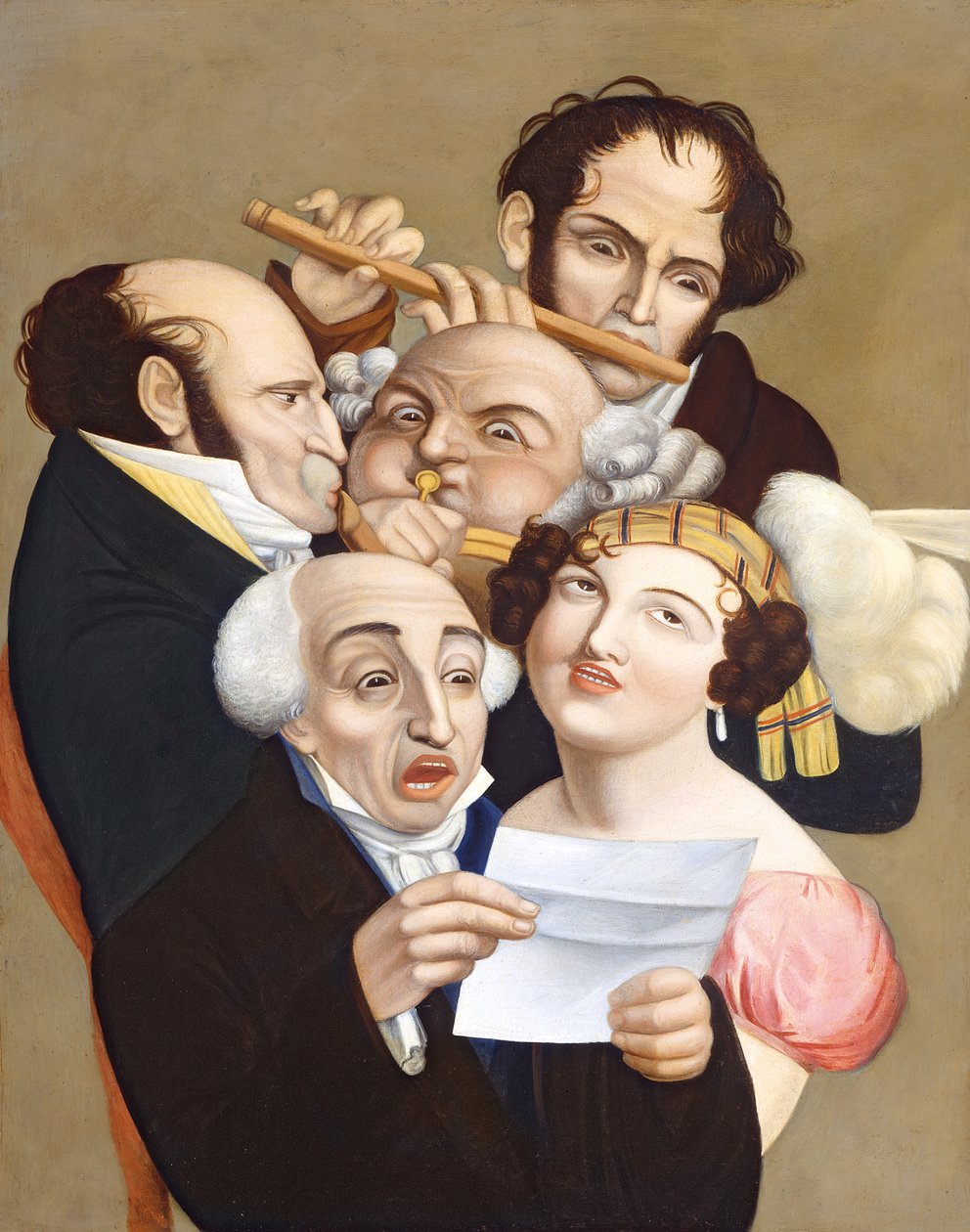 Bir Müzik Grubu, c.1830 by French School