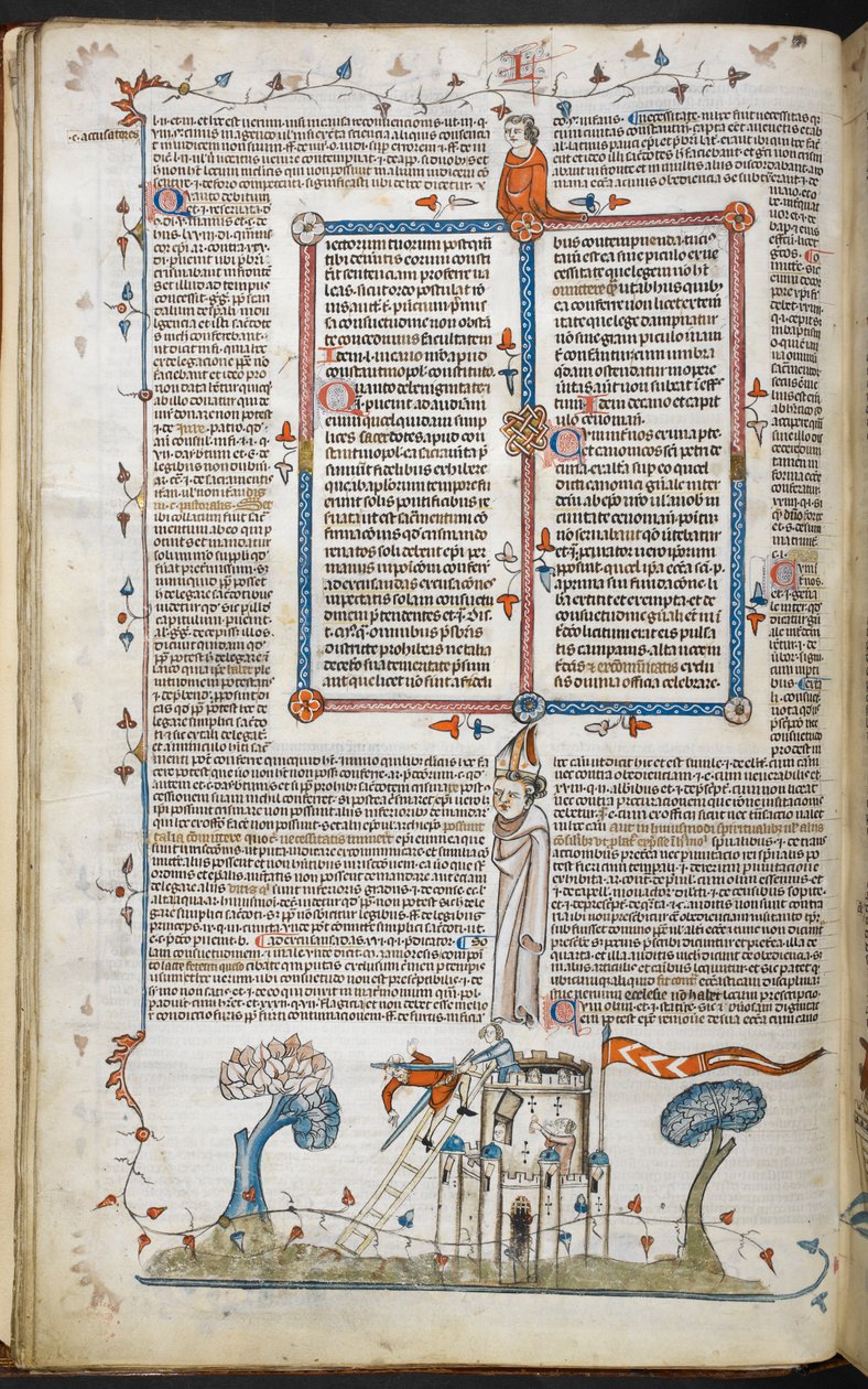 Smithfield Decretals, Royal 10 E. IV, f.18v