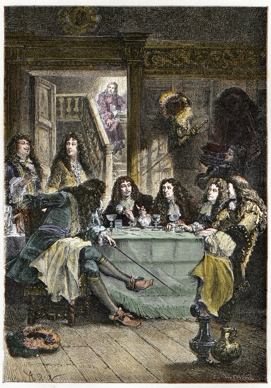 Fransız yazarlar Jean de La Fontaine (1621-1695), Nicolas Boileau-Despreaux (Boileau Despreaux) (1636-1711), oyun yazarı Jean Baptiste Poquelin dit Moliere (1622-1673) ve şair Jean Racine