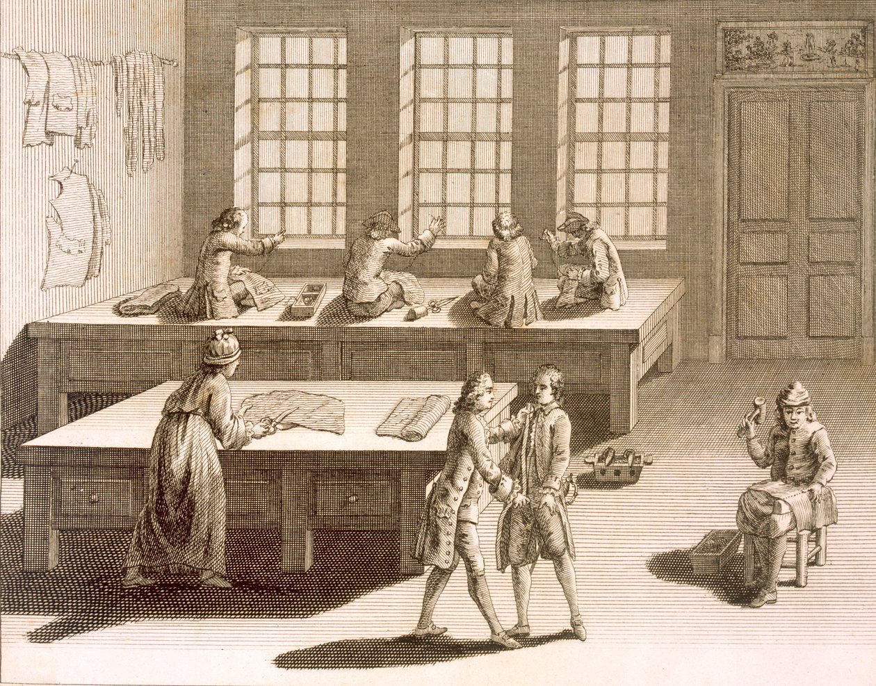 Denis Diderot (1713-84) tarafından yayınlanan Encyclopedie des Sciences et Metiers