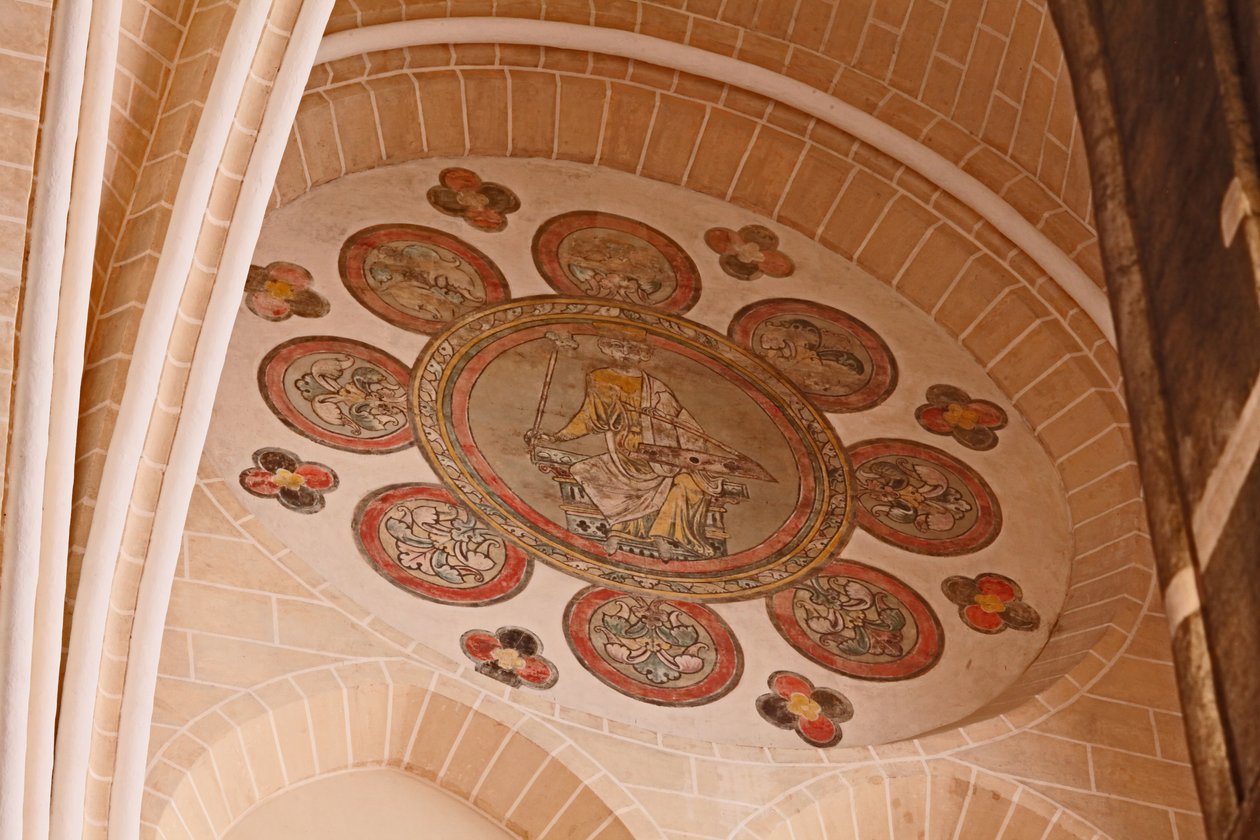 batı-en körfezde, güney tarafında boyalı bir rozetin bir görünümü by French School