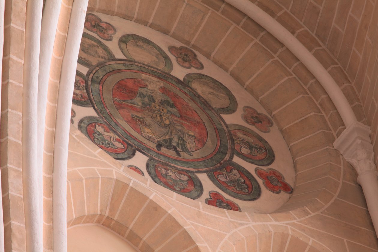 batı-en körfezde, güney tarafında boyalı bir rozetin bir görünümü by French School