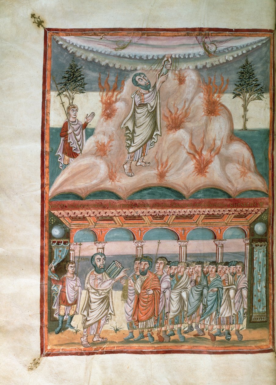 Ekle 10546 f.25b Musa, St. Martin Carolingian Manastırı
