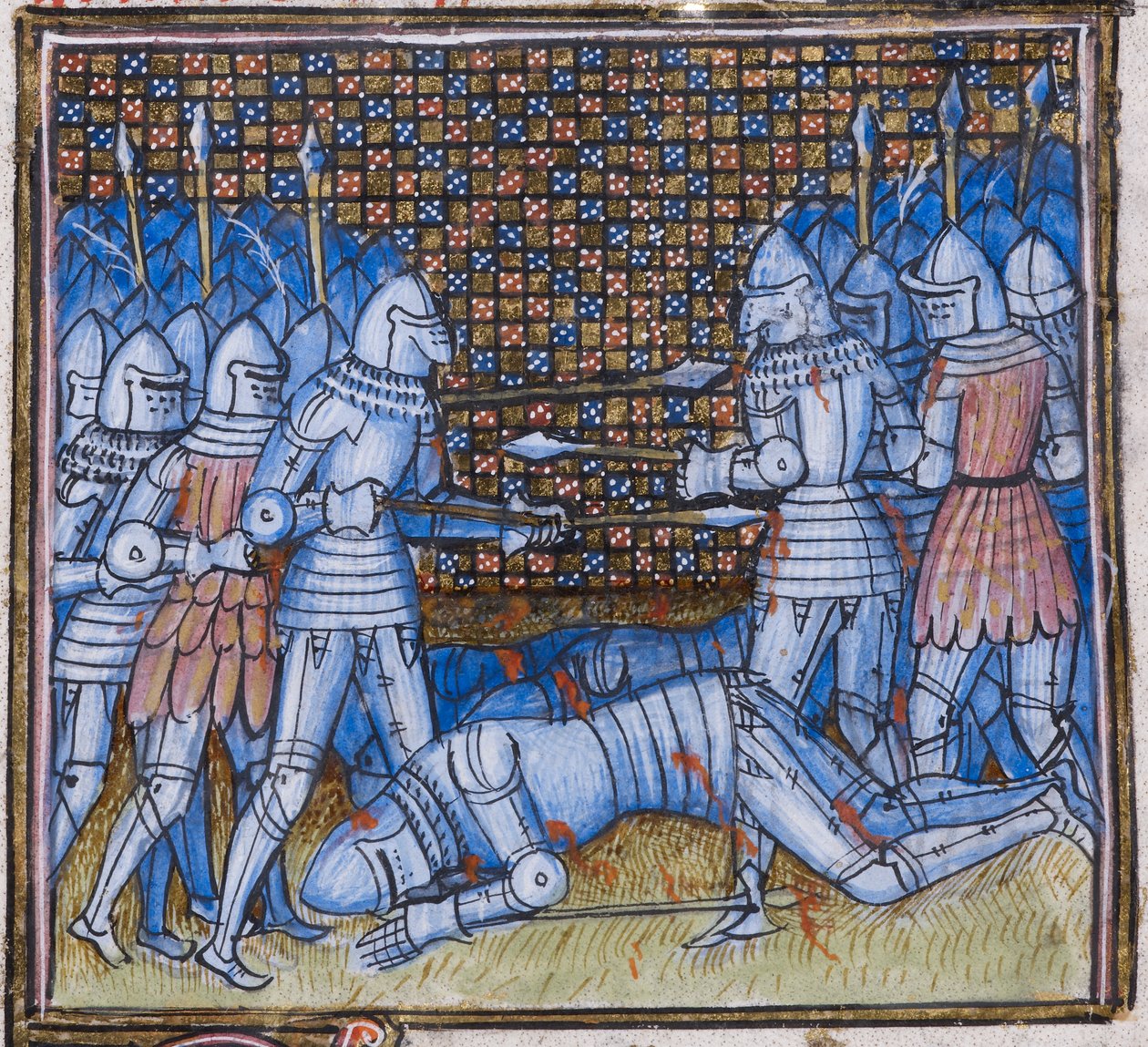 Ekle. 38659 fol.170 Sir John Chandos