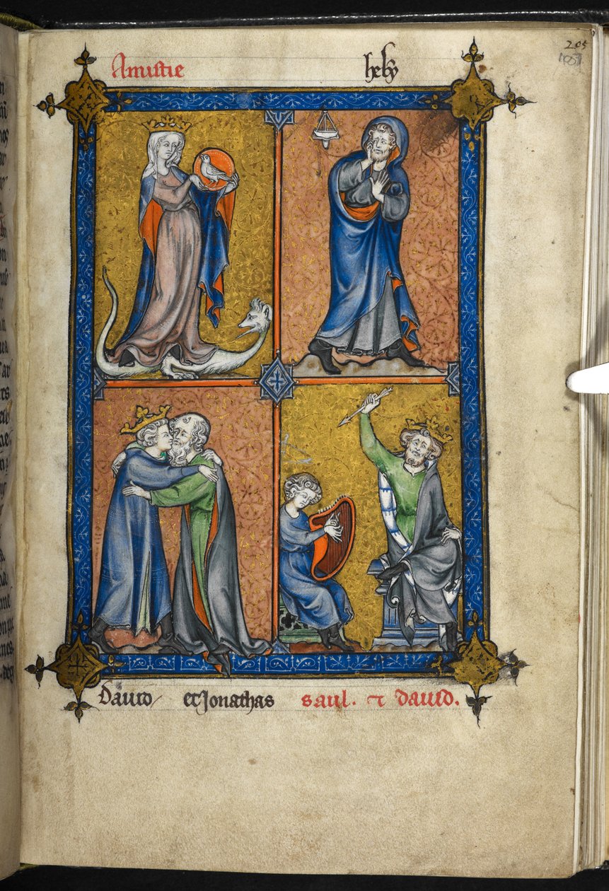 MS 54180 f.107r Laurent d'Orléans, The Somme the King, c.1295 (el yazması) ekleyin by French School