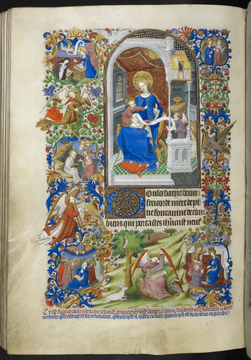 Ms 18850 f.199v, Meryem Ana
