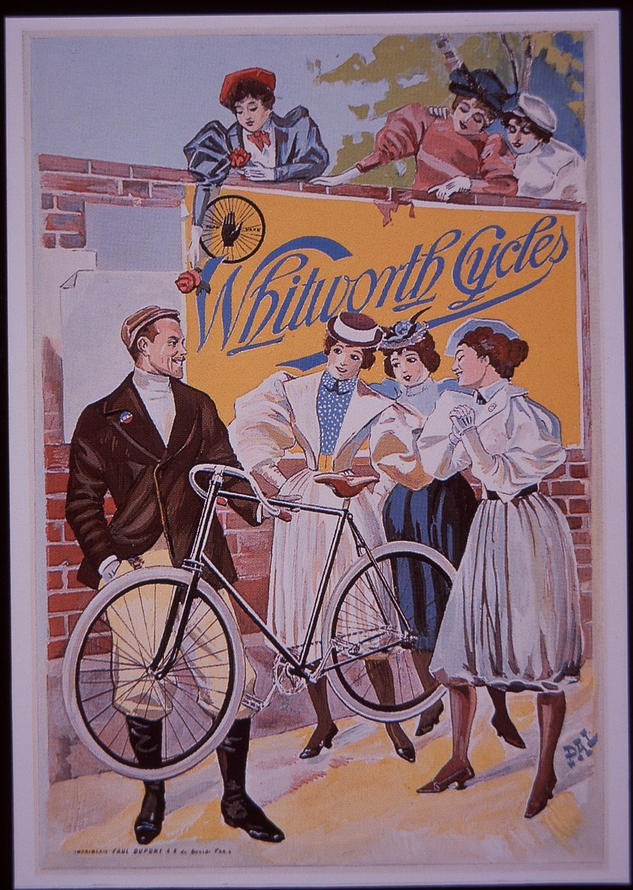 Whitworth Cycles için Reklam by French School