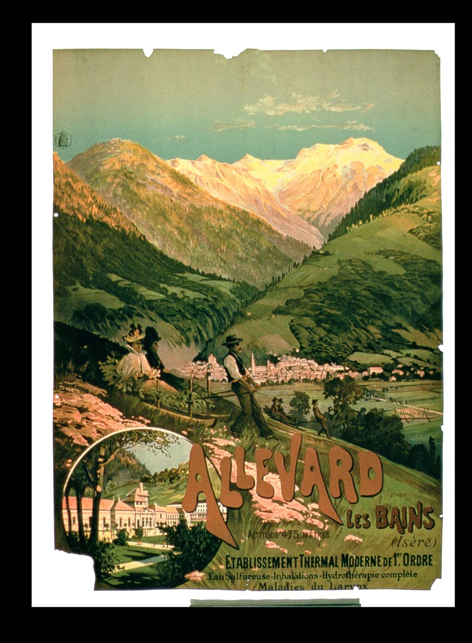 Allevard Les Bains, Isere için reklam by French School