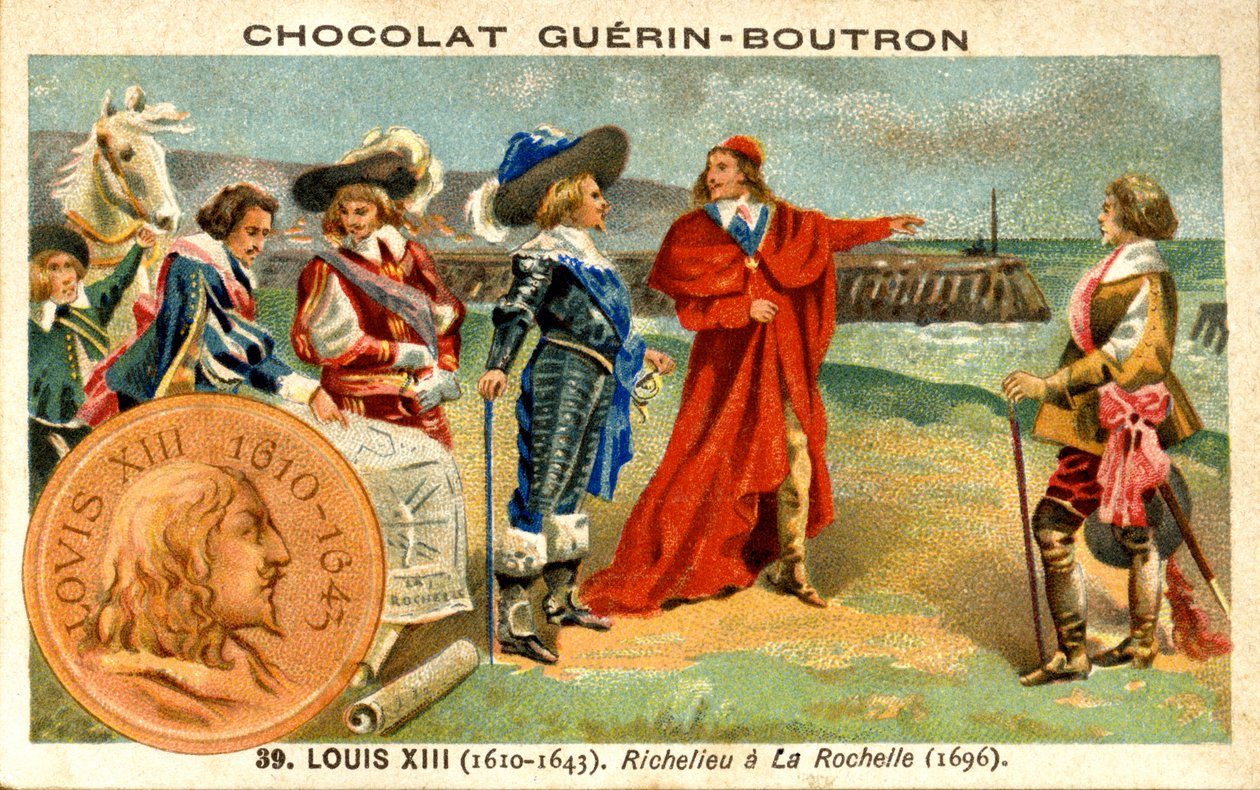 Çikolataların reklam kromolitografisi Guerin Boutron, 1610