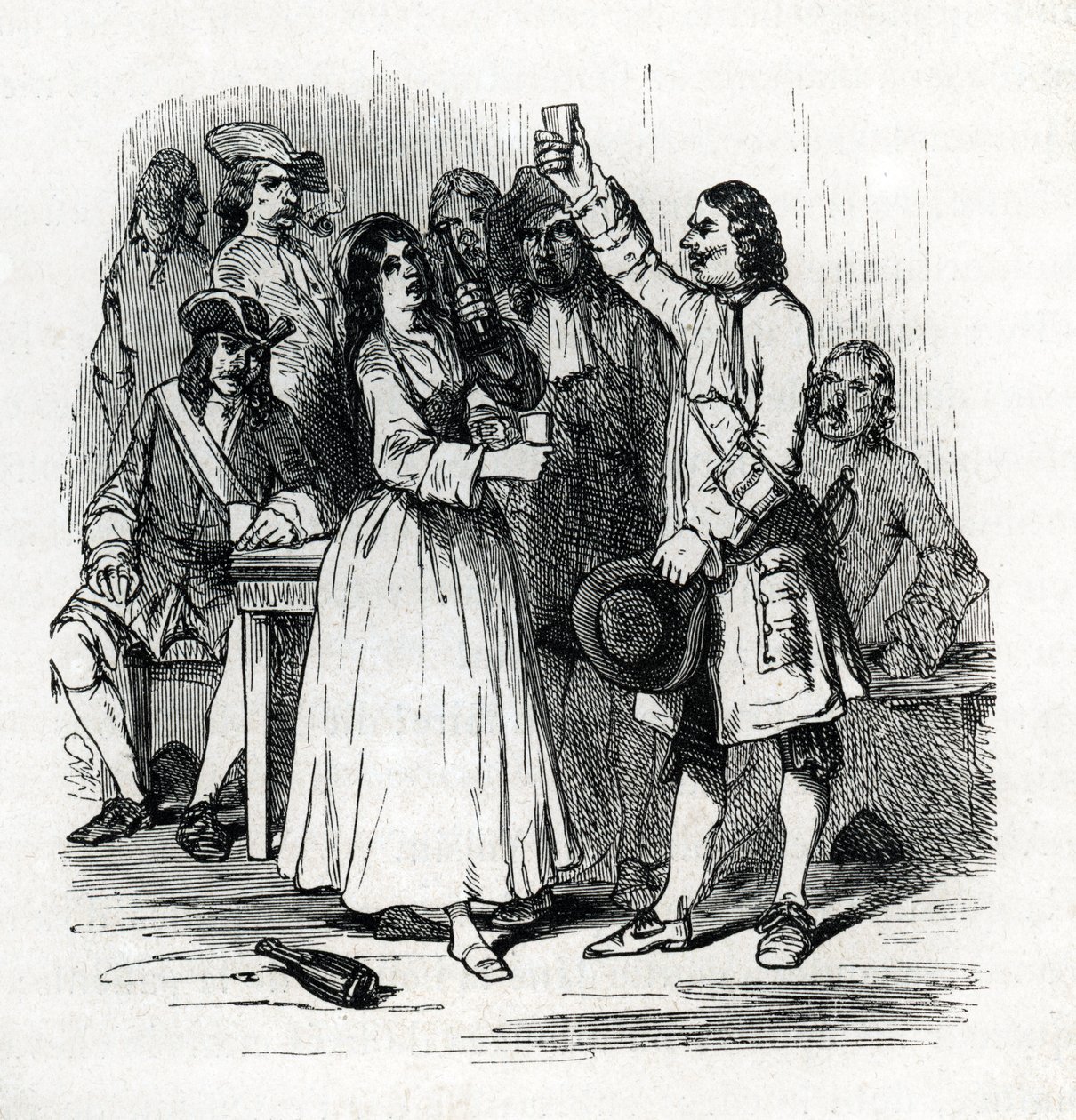Zehirlerin Meselesi (gravür) 1846 by French School