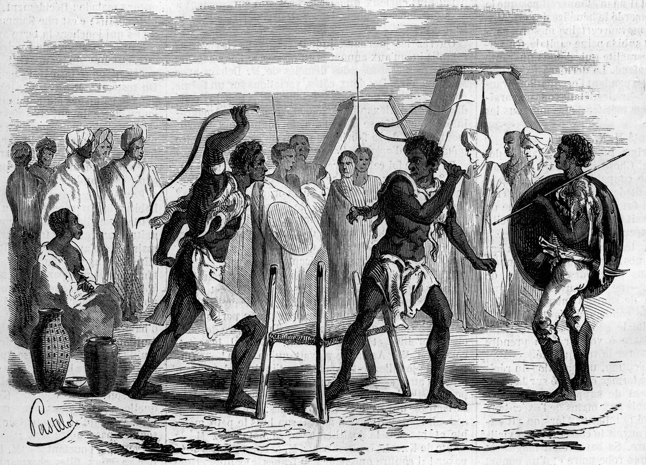 Afrika geleneği by French School