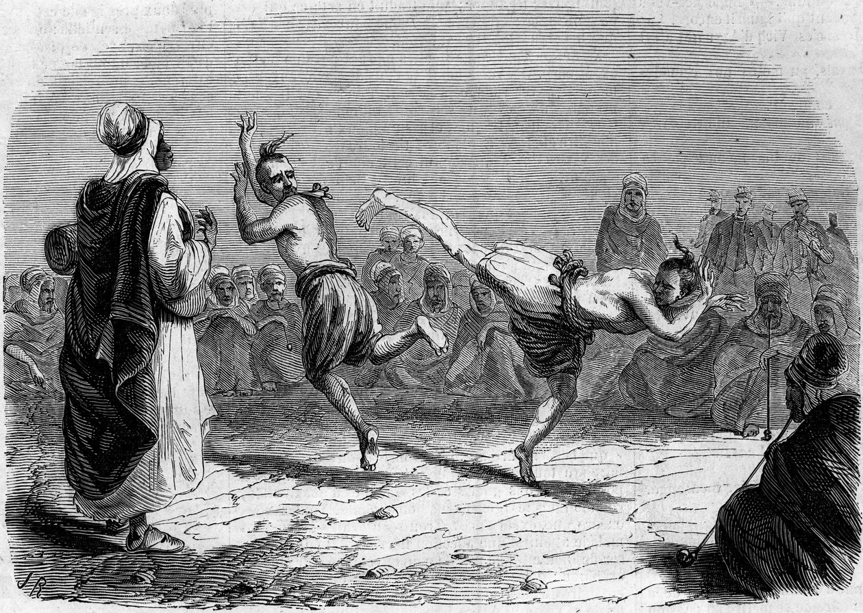 Cezayir geleneği: Arap dansı. Bay Rigo