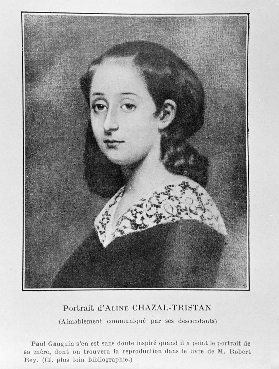 Aline Marie Chazal-Tristan (1831-1867) by French School