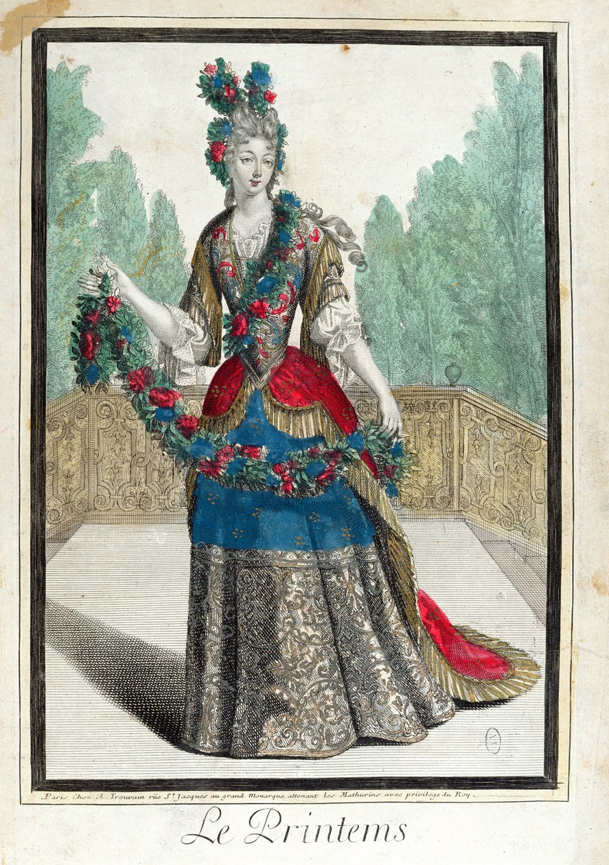 Bahar Alegorisi by French School
