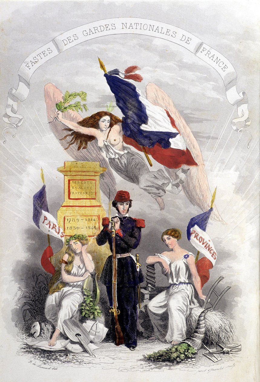 Fransız Devrimlerinin Alegorisi by French School