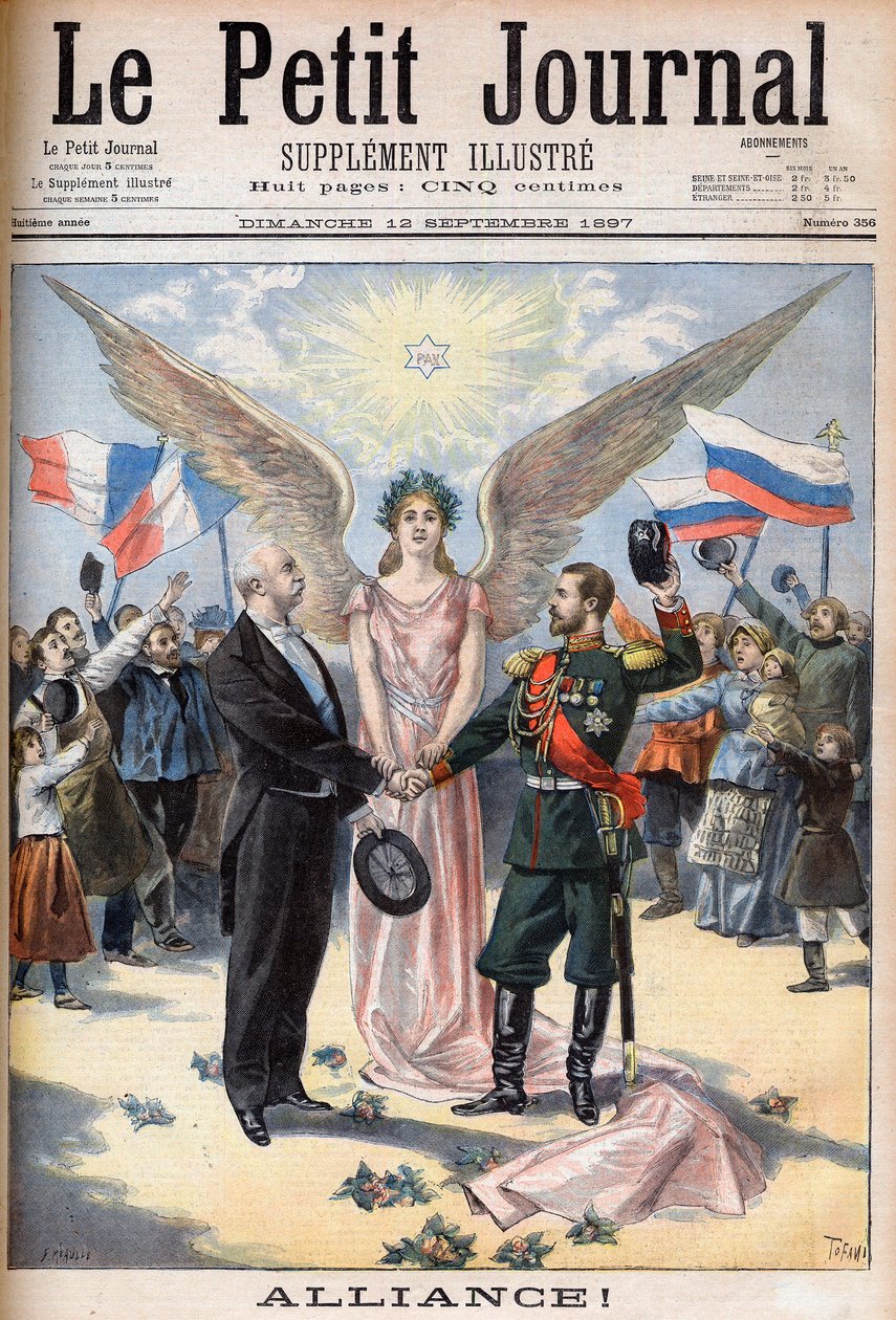 Fransa ve Rusya ittifakı by French School