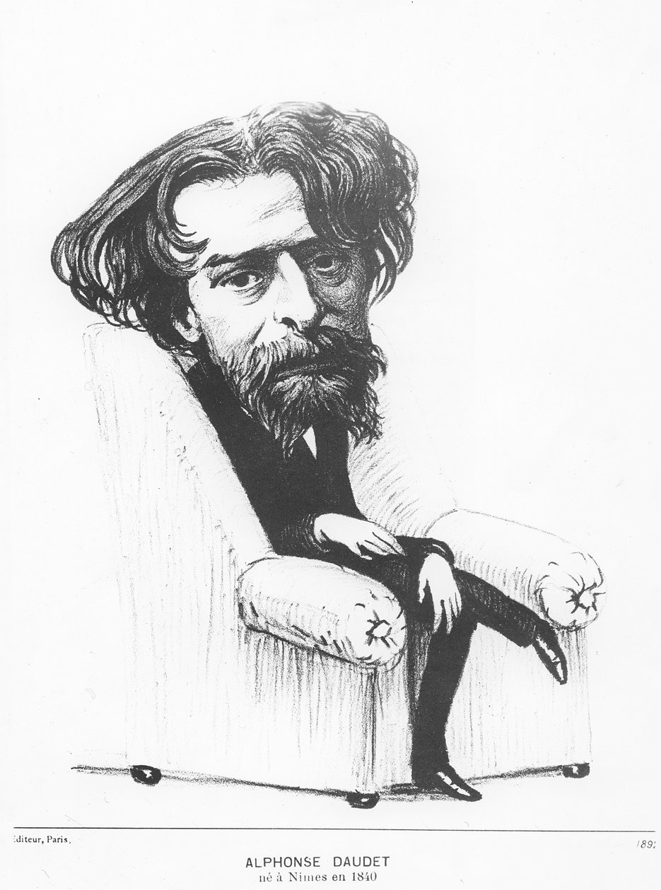 Alphonse Daudet, 1892 by French School