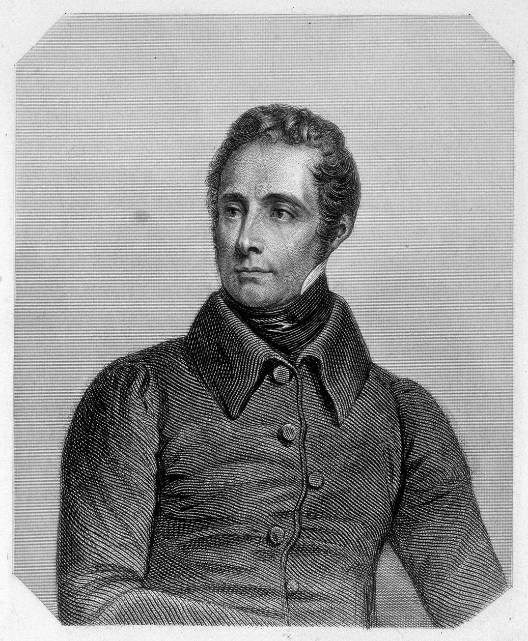 Alphonse de Lamartine, Fransız şair (1790-1869). Lamartine