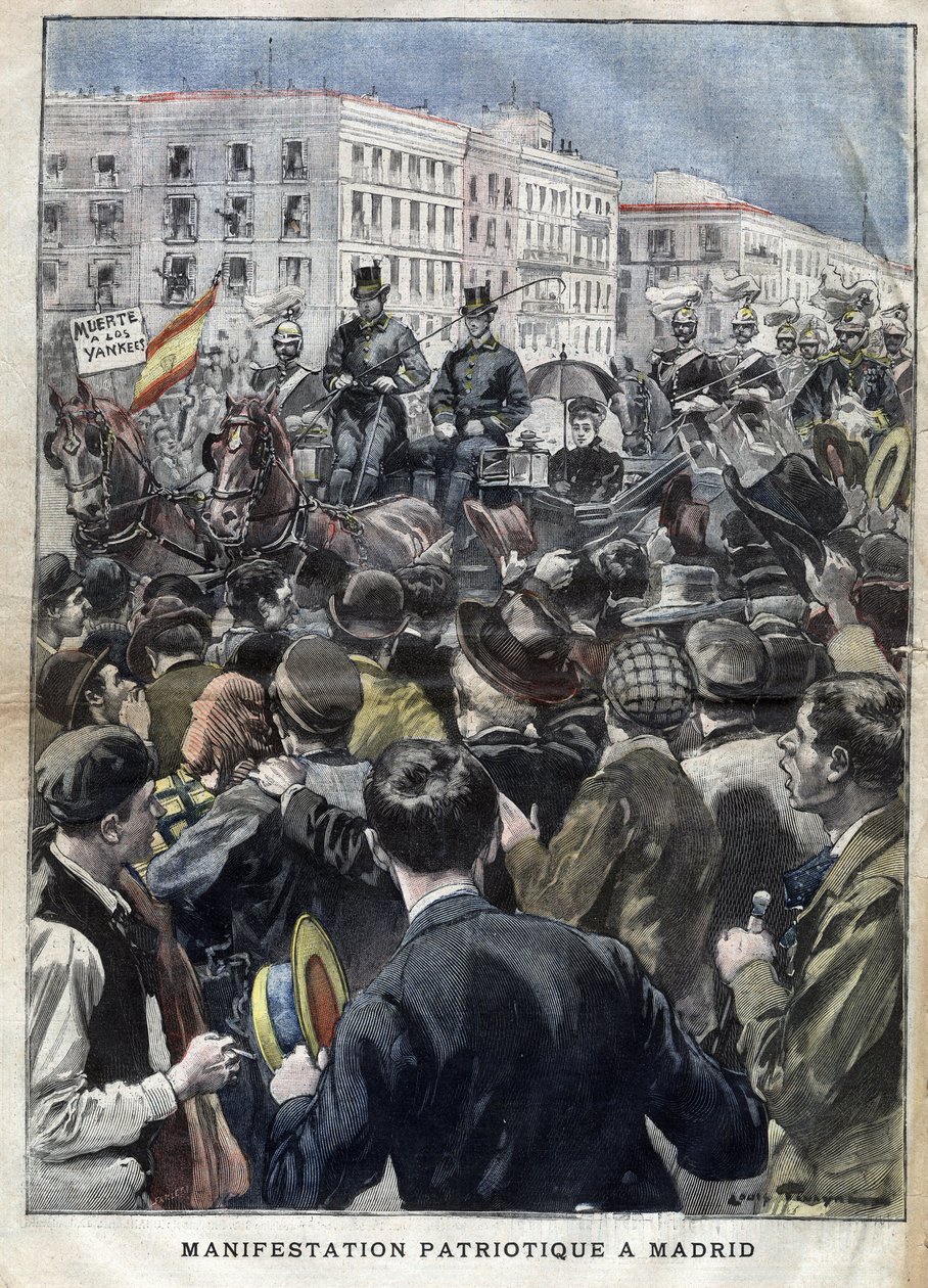 Amerikan Hispano Savaşı (veya Desastre of 1898) - 1898