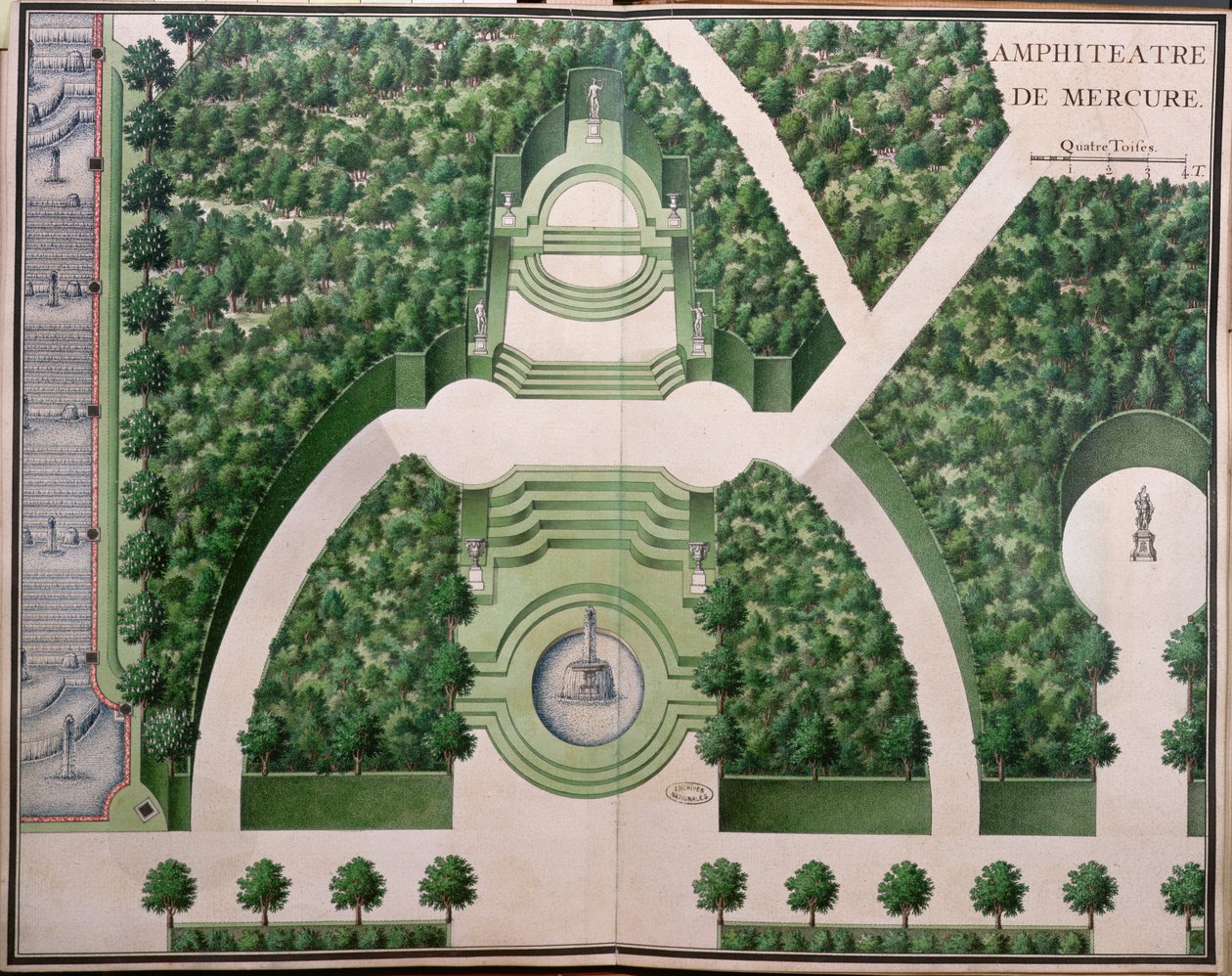 Merkür Amfitiyatrosu, Gardens of Marly