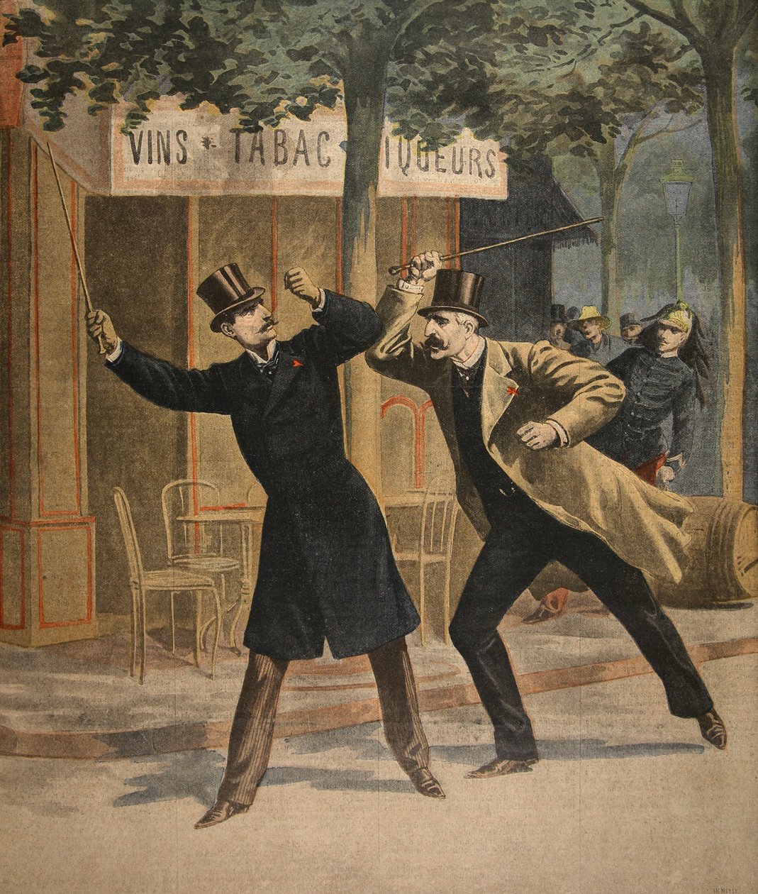 Esterhazy ve Picquart arasında bir olay, Le Petit Journal