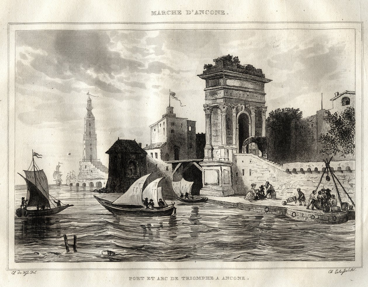 Ancona - Ancona - İtalya - Trajan Kemeri, Apollodoro