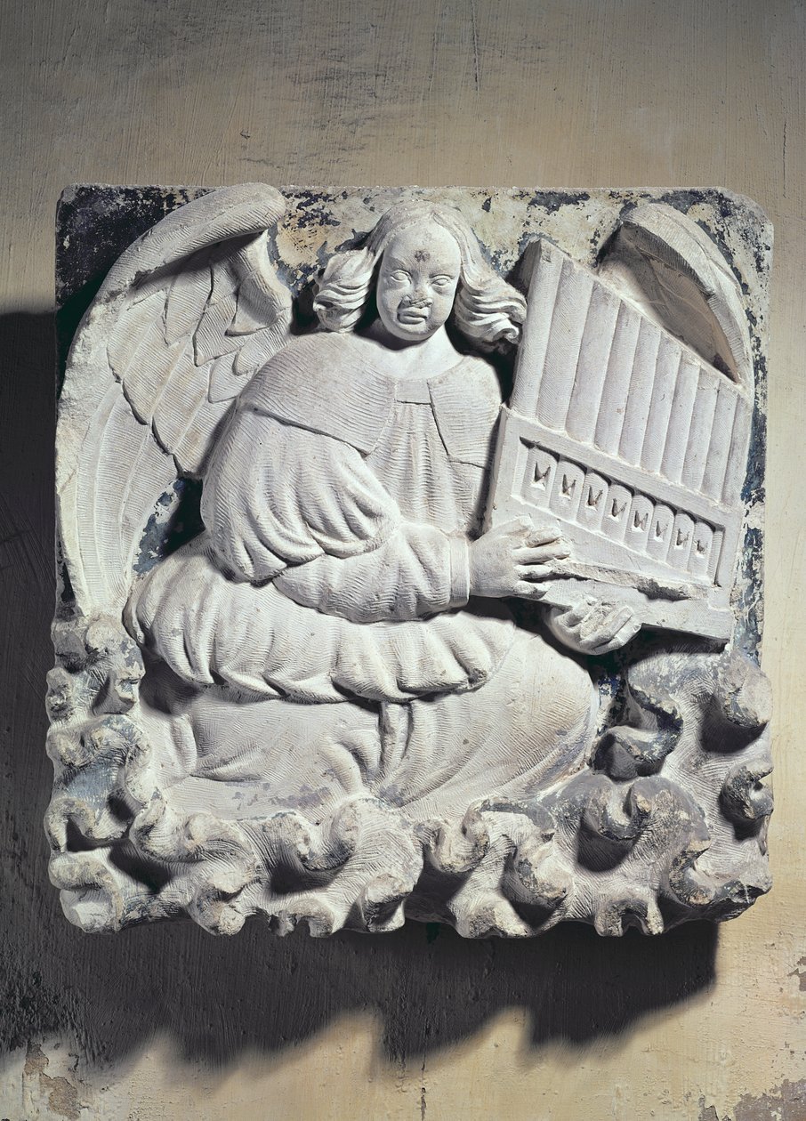 Melek Müzisyen (kısma) by French School