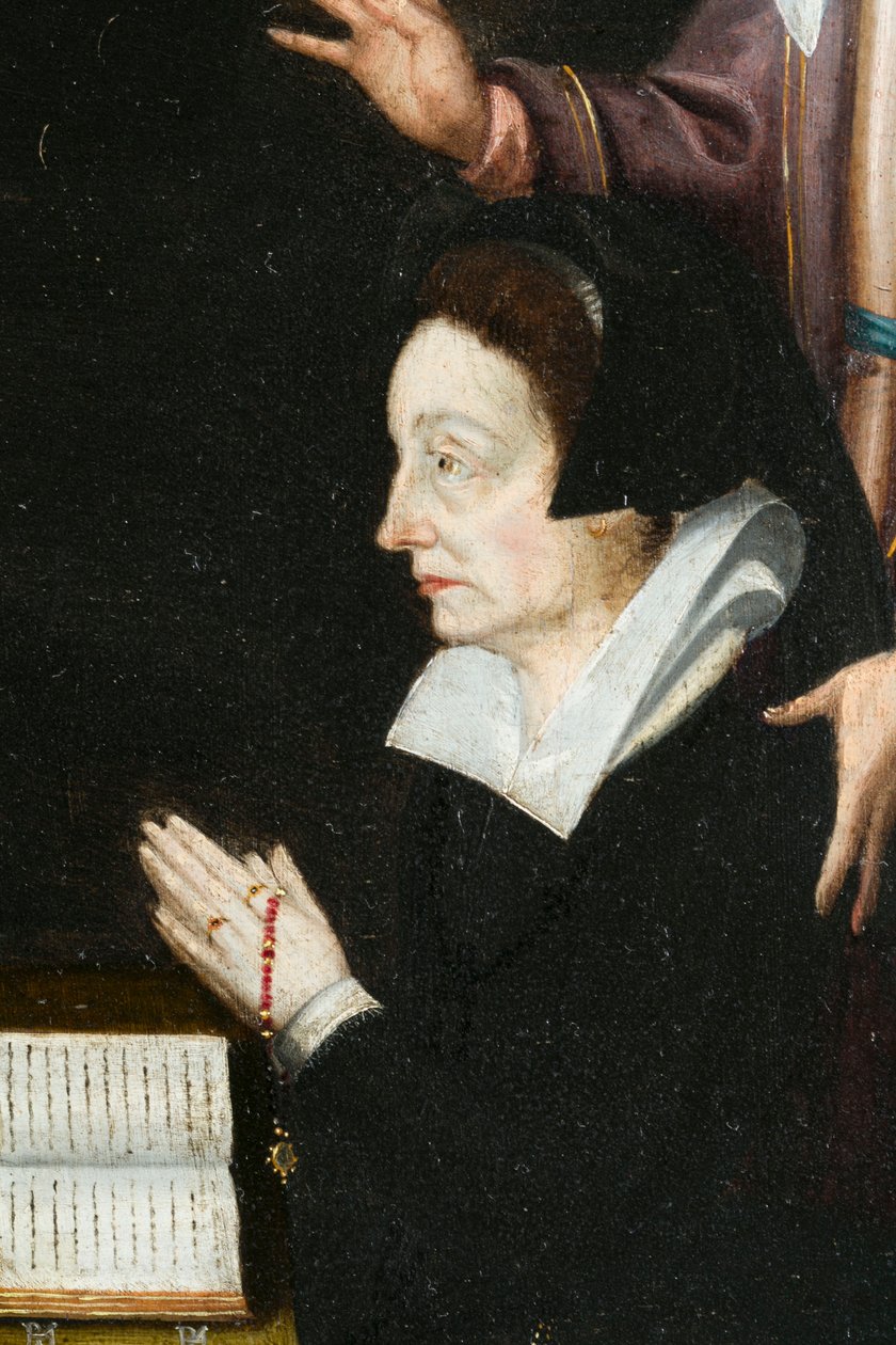 Anne Aubrey, detay. Aubrey Üçlemesi by French School