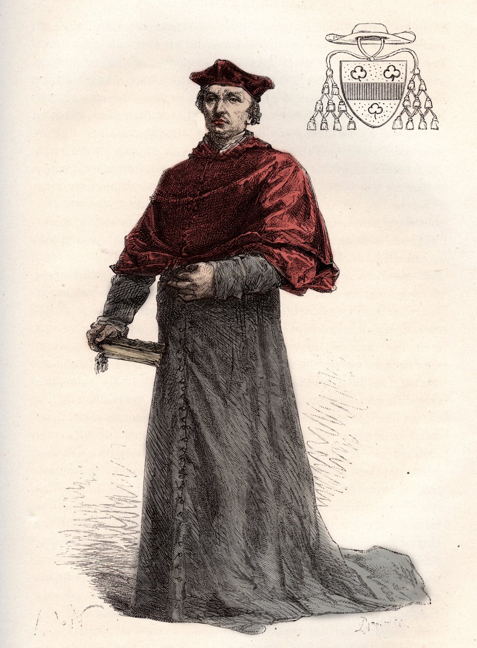 Antoine Duprat, kardinal legate francais (1463-1535) - Kardinal Antoine Duprat (1463-1535) - ""Fransa
