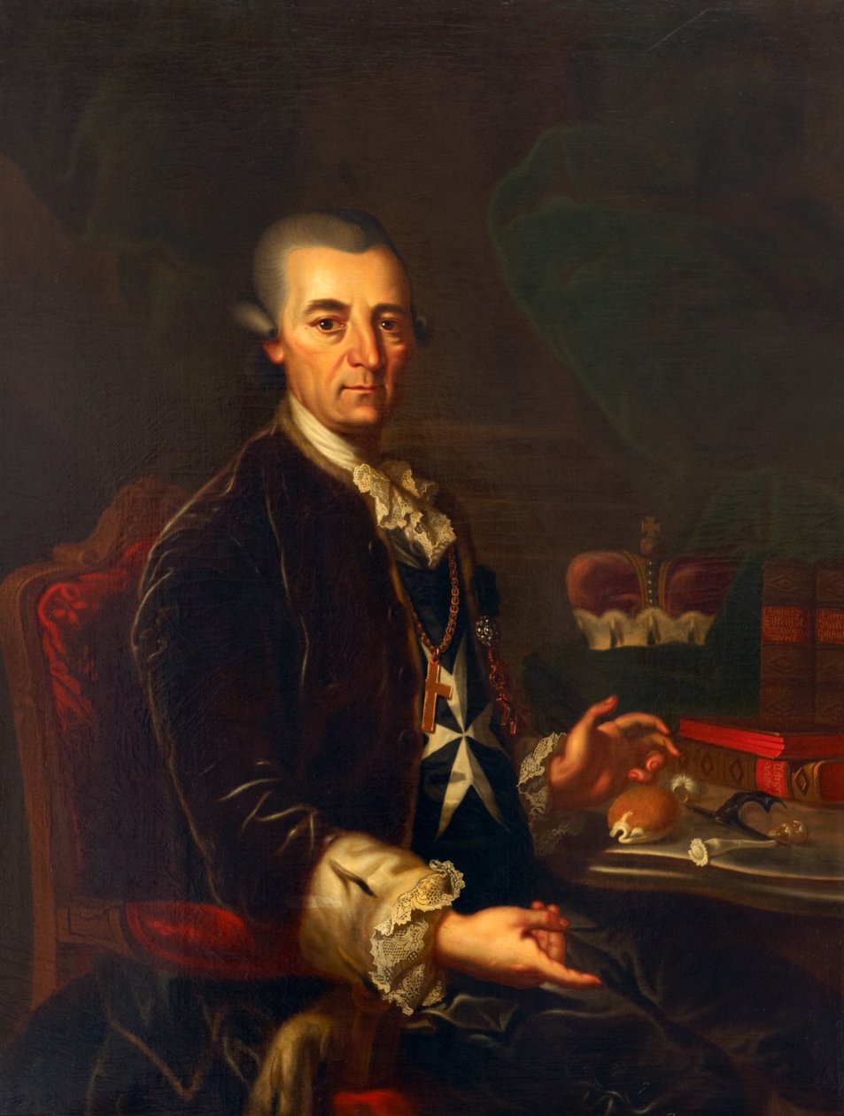 Antoine Joseph Dezailler dArgenville by French School