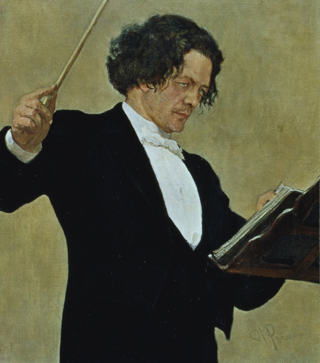 Anton Rubinstein (1829-94) şeflik by French School