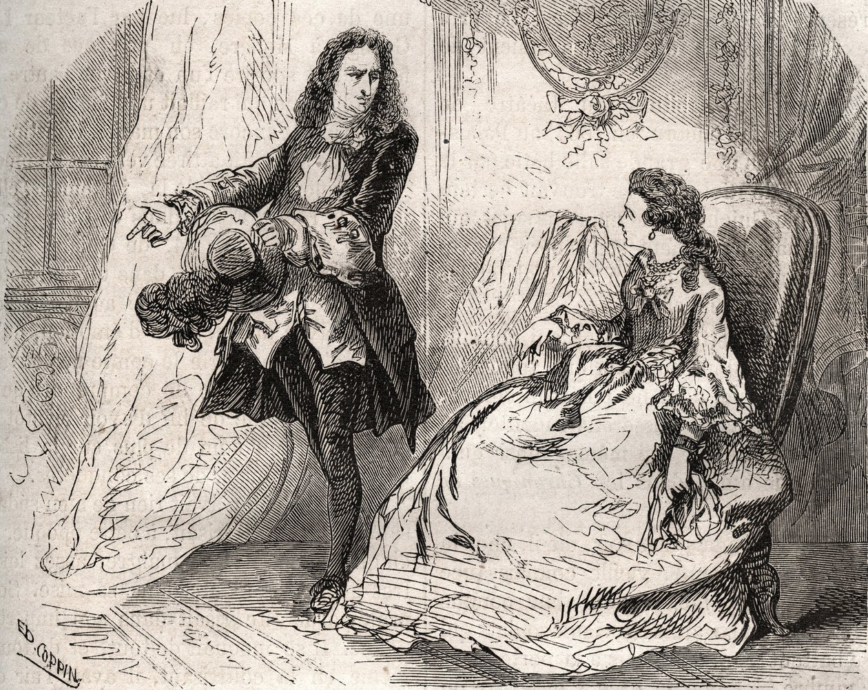 Armande Bejart (1641-1700), Jean Baptiste Poquelin dit Moliere