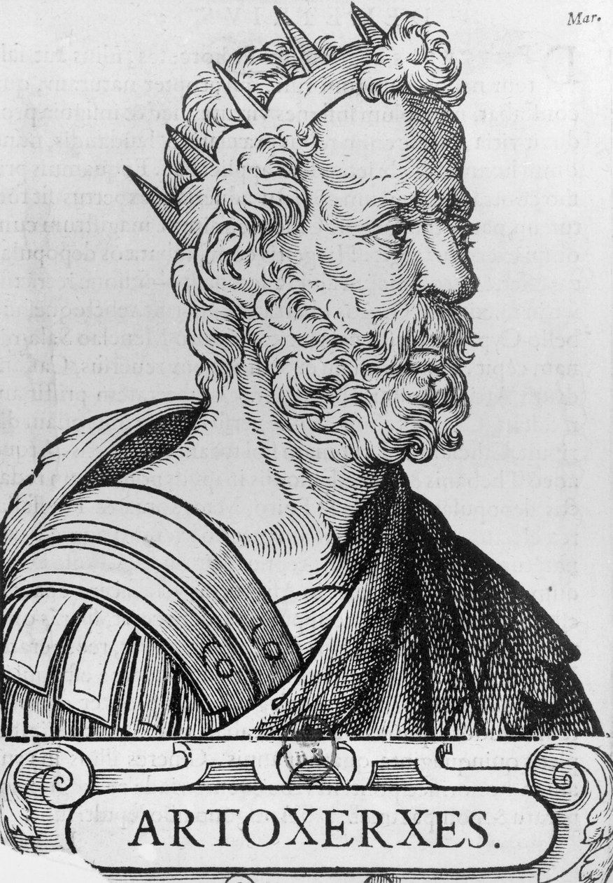 Artaxerxes II (c.404-358) Pers Kralı by French School