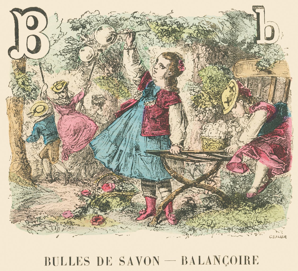 B: Sabun köpüğü - Salıncak by French School