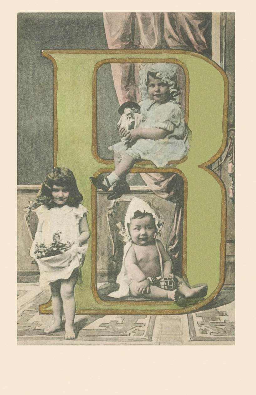 B: Üç küçük çocuk by French School